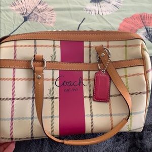 Coach barrel purse